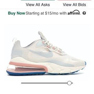 LIKE NEW! Nike Air Max 270 Reacts Summit White!!